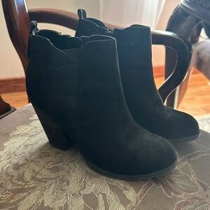 Suede Booties